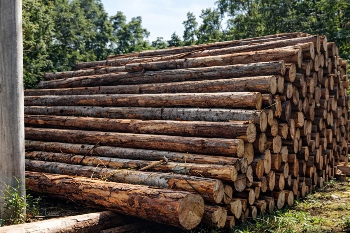 Commercial timber stock prepared for professional sourcing and procurement